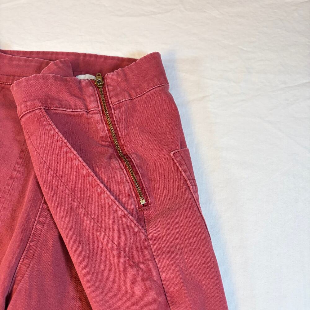 Praire Underground Red chino crop pants. Size M. career, office, weekend - Picture 5 of 6